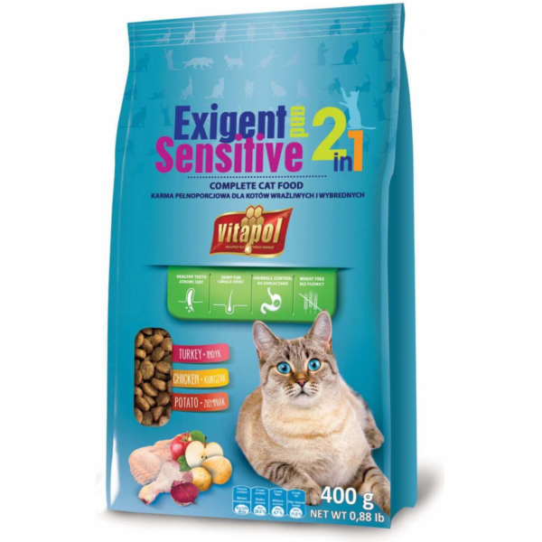 Vitapol Krmivo pro vybíravé kočky 1,8 kg