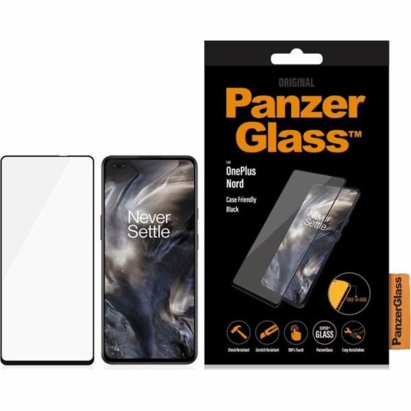Tvrzené sklo PanzerGlass E2E Super+ pro OnePlus Nord Case Friendly