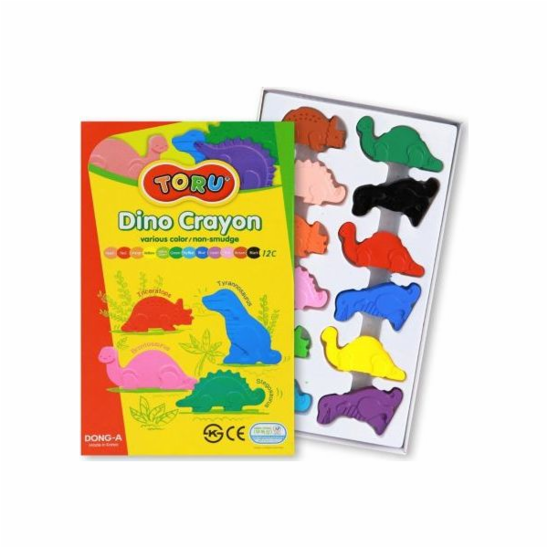 Dong-A Dino Pastelky 12 barev