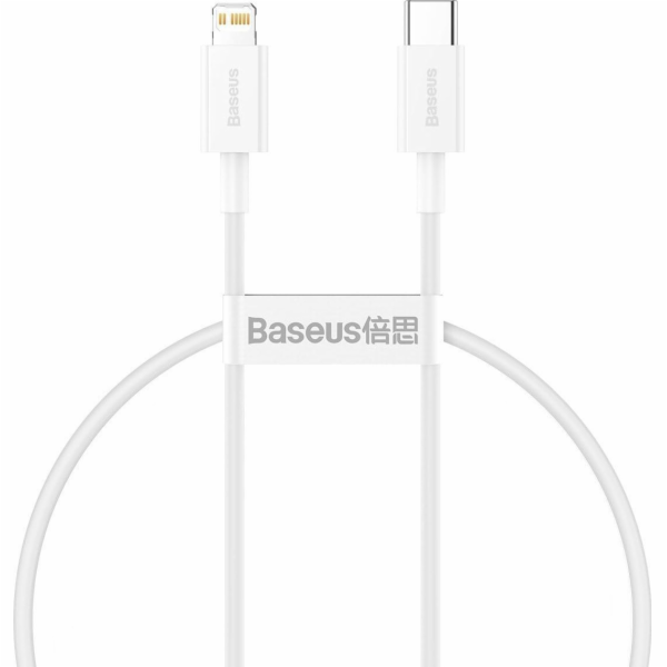 Baseus USB kabel USB-C na Lightning kabel Baseus Superior Series, 20 W, PD, 0,25 m (bílý)