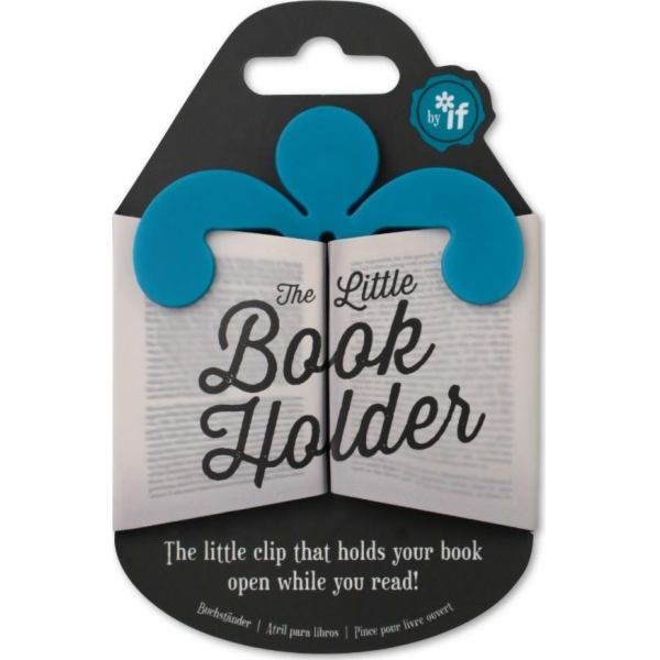 IF Little Book Holder Modrý držák na knihy