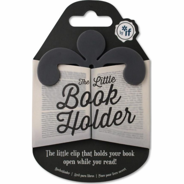 IF Little Book Holder Šedý držák na knihy