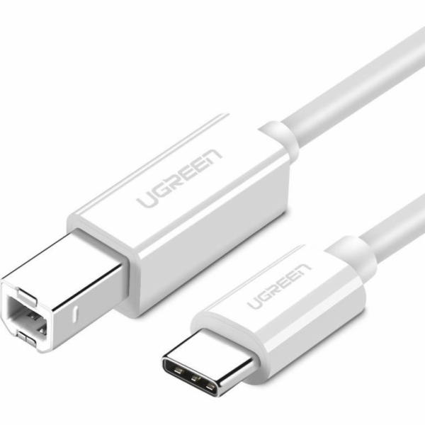 Ugreen USB kabel USB 2.0 CB kabel UGREEN US241 pro tiskárnu 1,5 m (bílý)