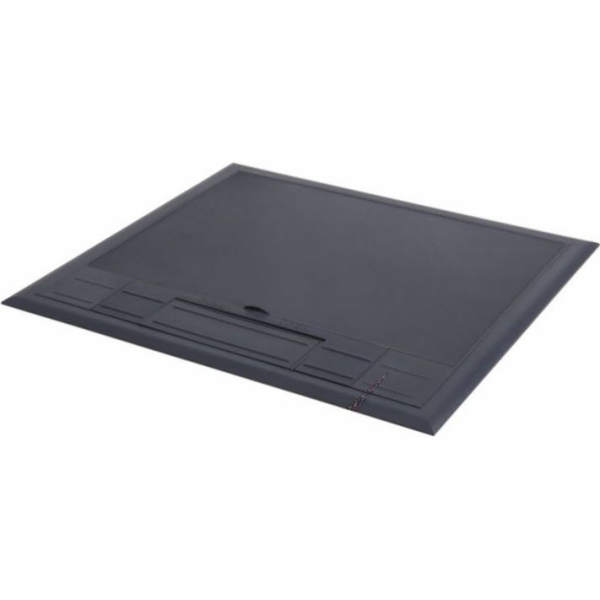 Kanlux Plastový podlahový box 6xM45 černý OFFICE+ 28300