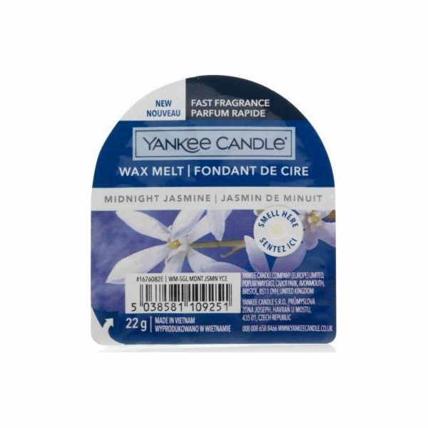 Vonný vosk Yankee Candle, Půlnoční jasmín, 22 g