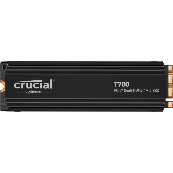 Crucial T700 with heatsink 4TB PCIe Gen5 NVMe M.2 SSD