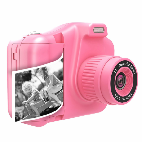 Denver KPC-1370 pink Kids camera with printer
