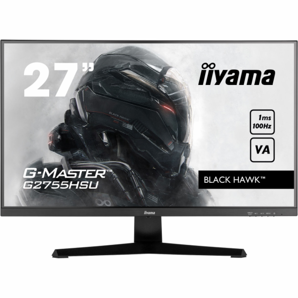 iiyama G-Master/G2755HSU-B1/27"/VA/FHD/100Hz/1ms/Black/3R