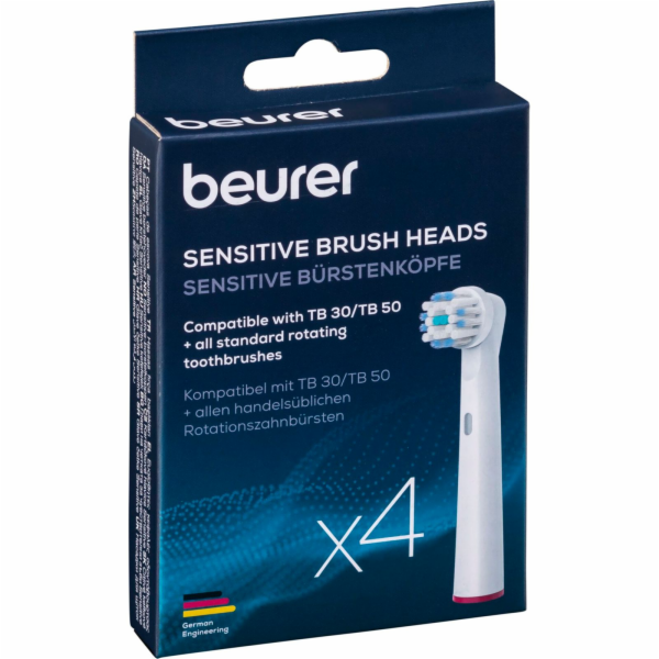 Beurer TB 30/50 Brush Head Clean 4x