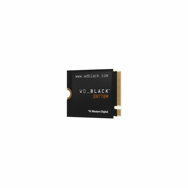 WD BLACK SSD NVMe 2TB PCIe SN 770M, Gen4 8 Gb/s, (R:5150, W:4900MB/s) M.2 2230-S3-M