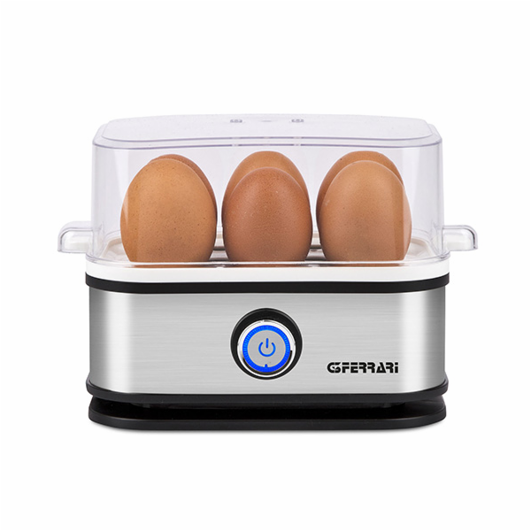 vařič vajec G3Ferrari, G1015600, až na 6 vajec, včetně odměrky, 400 W