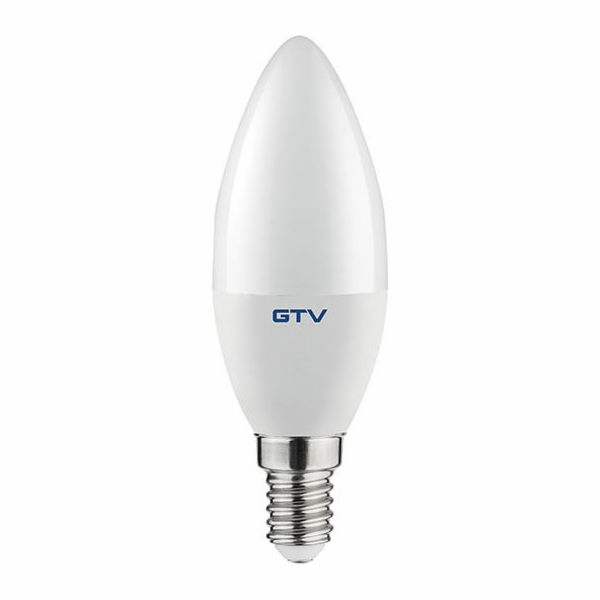 GTV LED žárovka E14 8W C37 SMD2835 4000K 160 stupňů 700lm LD-SMNDC37-80