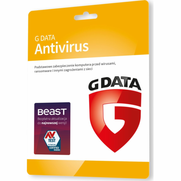 Gdata AntiVirus 1 zařízení 12 měsíců