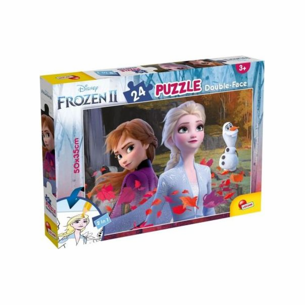 Lisciani Puzzle dwustronne Plus 24 Frozen 2