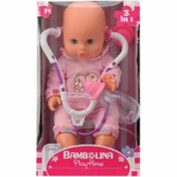 Bambolina - Čůrající panenka 26 cm Doktor