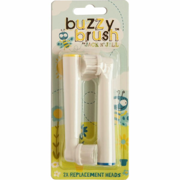 Jack NJill tip na elektrický zubní kartáček Buzzy Brush, 2 ks.