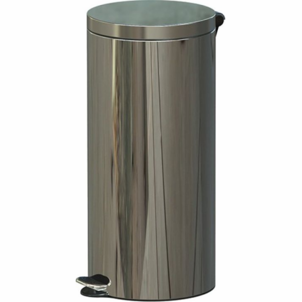 ALDA pedálový odpadkový koš stříbrný (AF614-19)