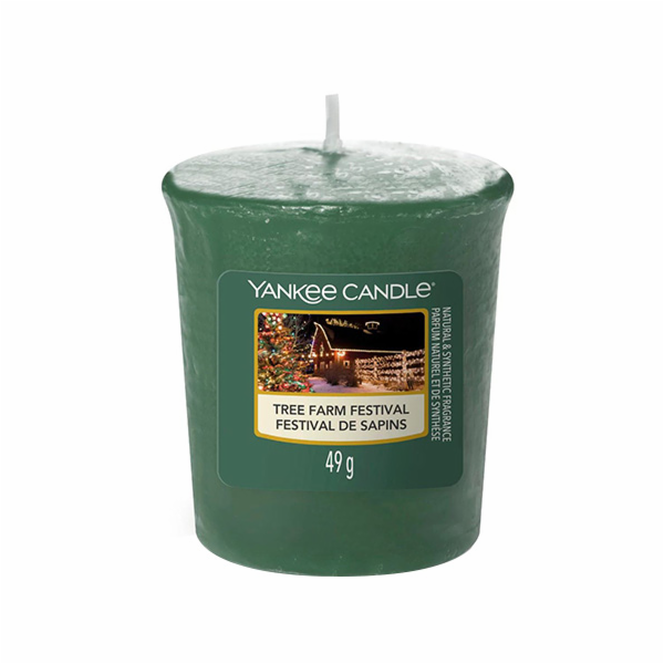 Svíčka Yankee Candle, Festival stromků, 49 g