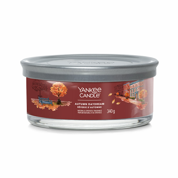 Svíčka ve skleněném válci Yankee Candle, Podzimní denní snění, 340 g