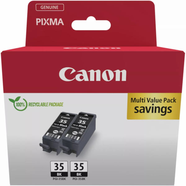 Canon PGI-35 BK black Twin Pack