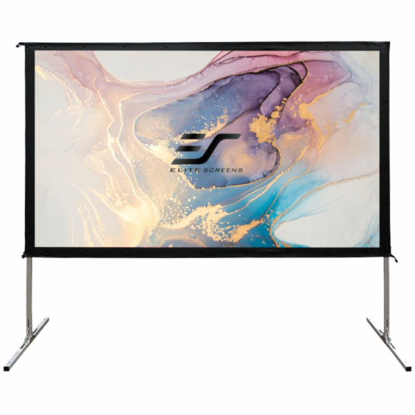 Elite Screens 180 457,2cm 16:9 224×398,5cm OMS180H2 ELITE SCREENS plátno mobilní outdoor stativ 180" (457,2 cm)/ 16:9/ 224 x 398,5 cm/ hliníkový/ Gain 1,1/ CineWhite