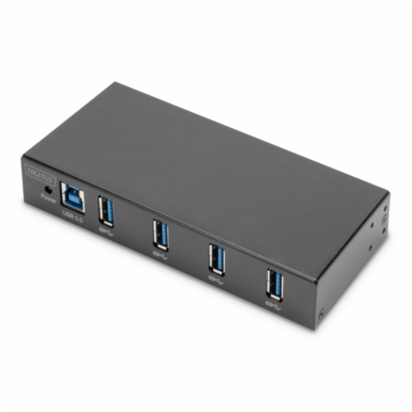 DIGITUS USB 3.0 Hub 4-Port Industrial Line 15-kV-ESD