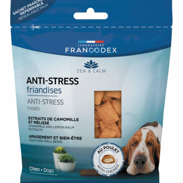 Francodex Anti-stress pochoutka pro psy 75g