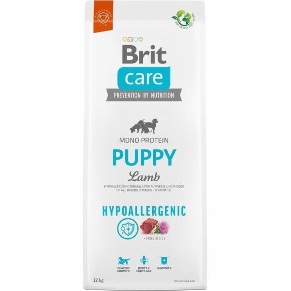 BRIT Care Hypoallergenic Puppy Lamb - dry dog food - 12 kg