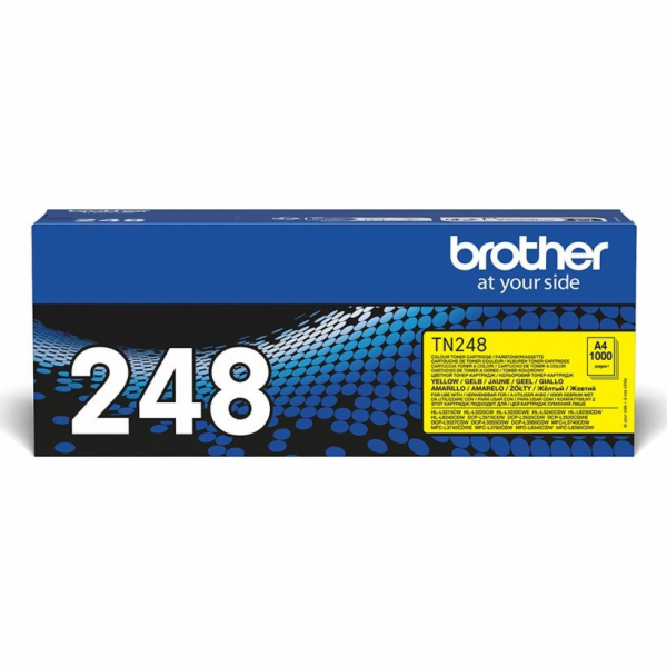 Brother toner TN-248Y žlutá (1000 stran) - originální