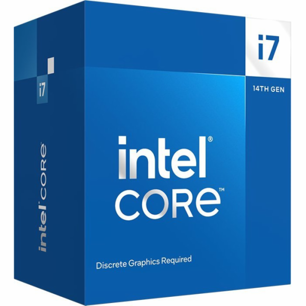 CPU INTEL Core i7-14700F, až 5.4GHz, 33MB L3, LGA1700, BOX