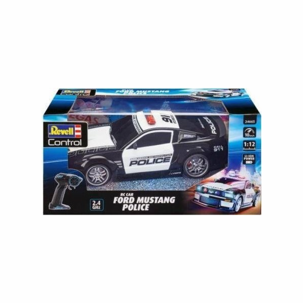 RC auto Ford Mustang Police