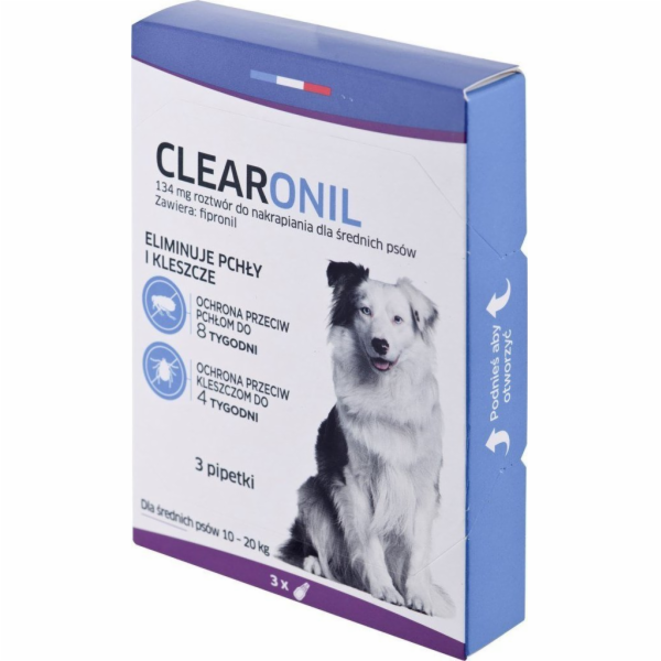 Francodex CLEARONIL pro středně velké psy (10-20 kg) - 134 mg x 3