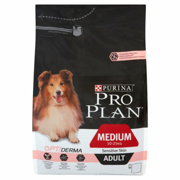 Purina Pro Plan OptiDerma Adult Medium 3 kg