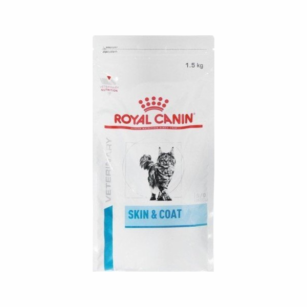 Royal Canin ROYAL CANIN Skin & Coat - suché krmivo pro mladé a dospělé kočky po sterilizaci - 1,5 kg