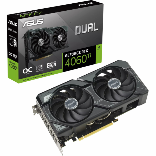 ASUS GeForce RTX 4060 Ti DUAL OC SSD, grafická karta