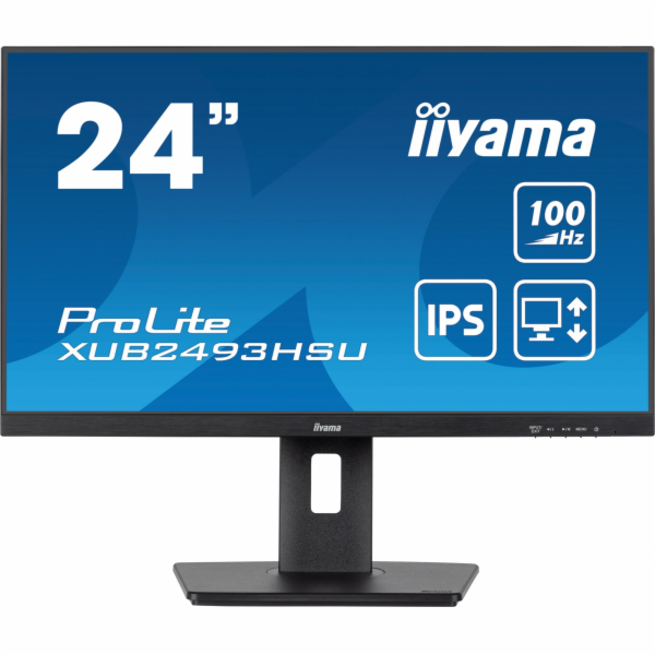 iiyama PROLITE XUB2493HSU-B6, LED monitor