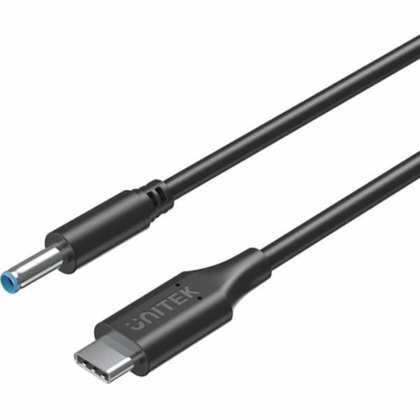 Napájecí kabel Unitek Napájecí kabel pro notebook HP 65W USB-C - DC4,5mm