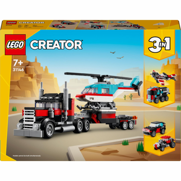 Stavebnice LEGO 31146 Creator 3 v 1 nízkého vrtulníku