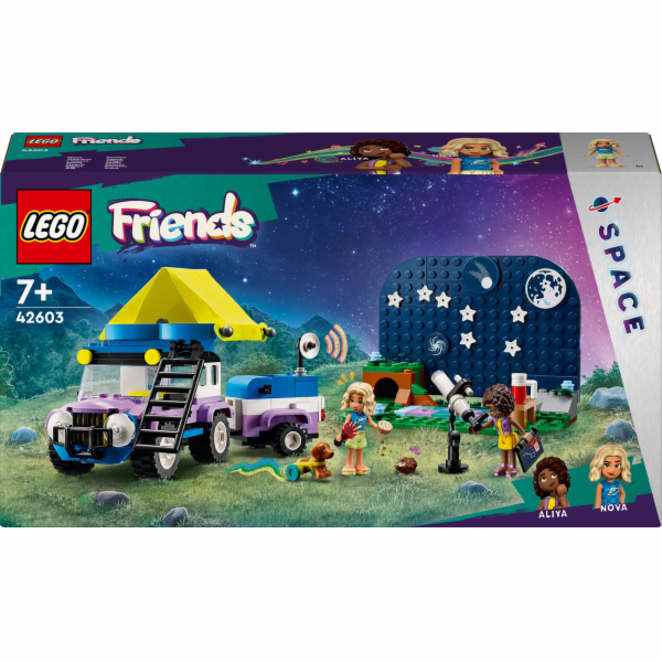 LEGO 42603 Friends Stargazer Stavebnice kempinkového vozidla