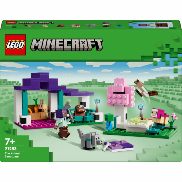 LEGO 21253 Minecraft The Animal Shelter, stavebnice