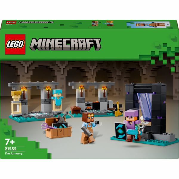 LEGO 21252 Minecraft The Armory, stavebnice