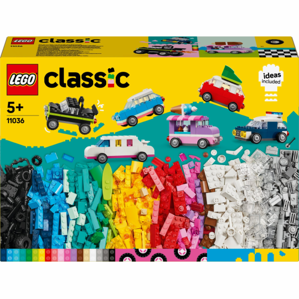 LEGO 11036 Classic Creative Vehicles, Stavební hračky
