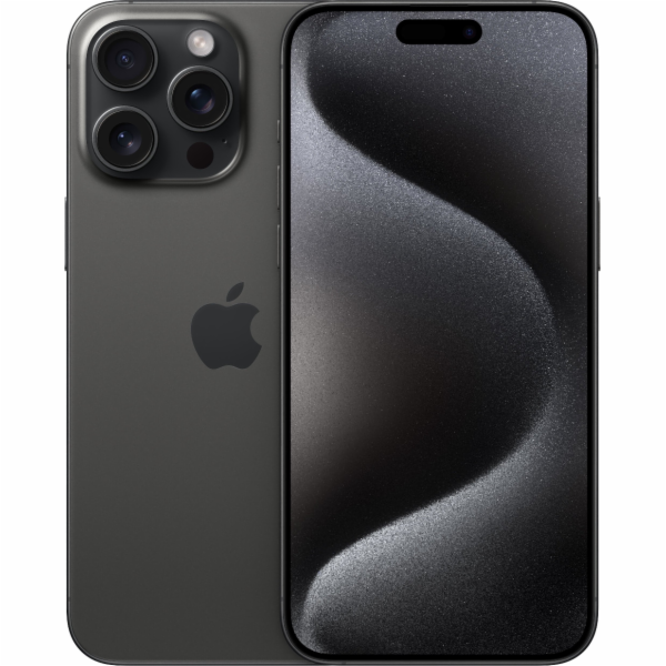 Apple iPhone 15 Pro Max 256GB Black Titanium smartphone (MU773)