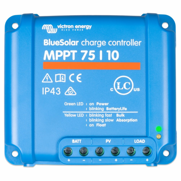 Victron Energy BlueSolar MPPT 75/10 charge controller