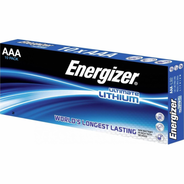 1x10 ENERGIZER Ultimate Lithium Micro AAA LR 03 1,5V