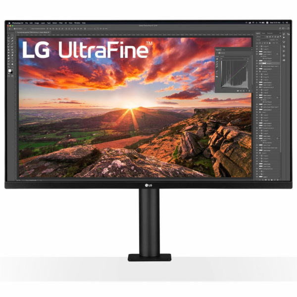 LG 32UN880P-B computer monitor 81.3 cm (32 ) 3840 x 2160 pixels 4K Ultra HD Black