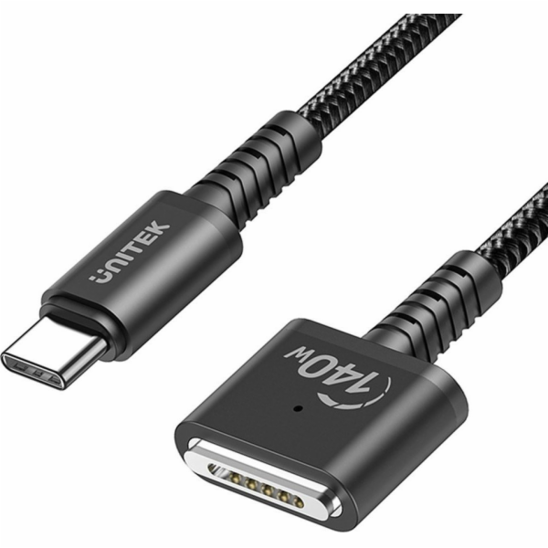 Napájecí kabel Unitek Napájecí kabel Unitek USB-C - MagSafe 3 140W 2 m
