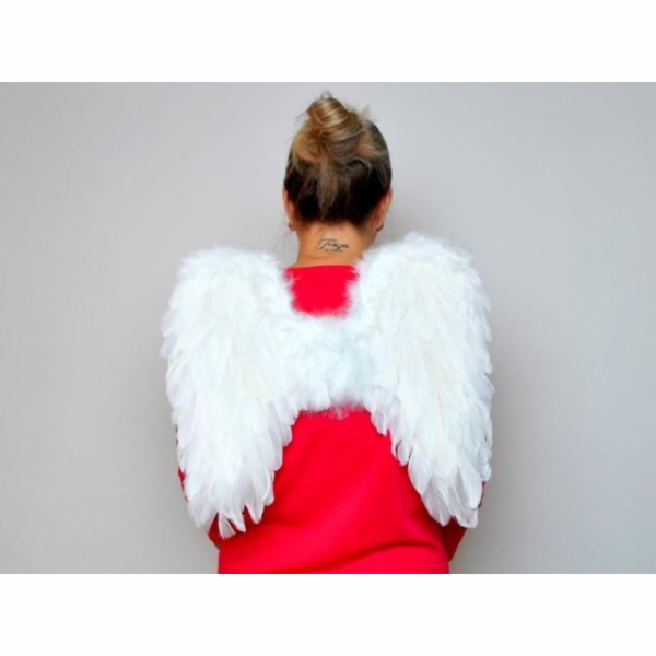 Andělská křídla z peří 44x42cm