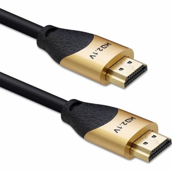 Kabel HDMI v2.1 Ultra High Speed 8K | 60Hz | 28AWG | 3 m zlata