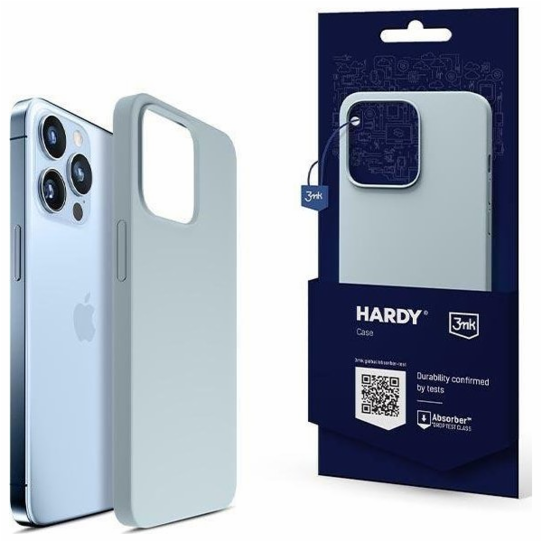 3mk ochranný kryt Hardy Silicone MagCase pro Apple iPhone 13 Pro Max, modrá